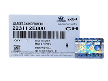 Load image into Gallery viewer, Genuine Cylinder Head Gasket 11-20 for Hyundai Elantra / Kia Forte 22311-2E000