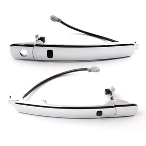 Exterior Door Handle Front L & R Set 2PCS. 03-07 for Nissan Murano 3.5L Chrome