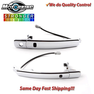 Exterior Door Handle Front L & R Set 2PCS. 03-07 for Nissan Murano 3.5L Chrome