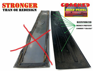 Rear Lift Gate Panel Moulding 2002-2005 for Ford Explorer NPB Non Painted Black