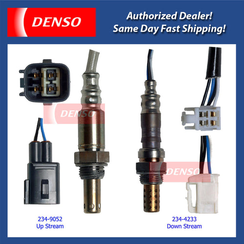 2005-2008 Toyota Corolla/ Matrix 1.8L 1ZZFE Denso Oxygen Sensor Up/Down Set 2PCS