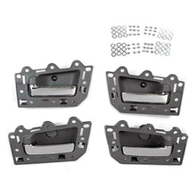 Load image into Gallery viewer, Interior Door Handle Set 4PCS. 2005-2011 for Jeep Grand Cherokee Gray &amp; Chrome