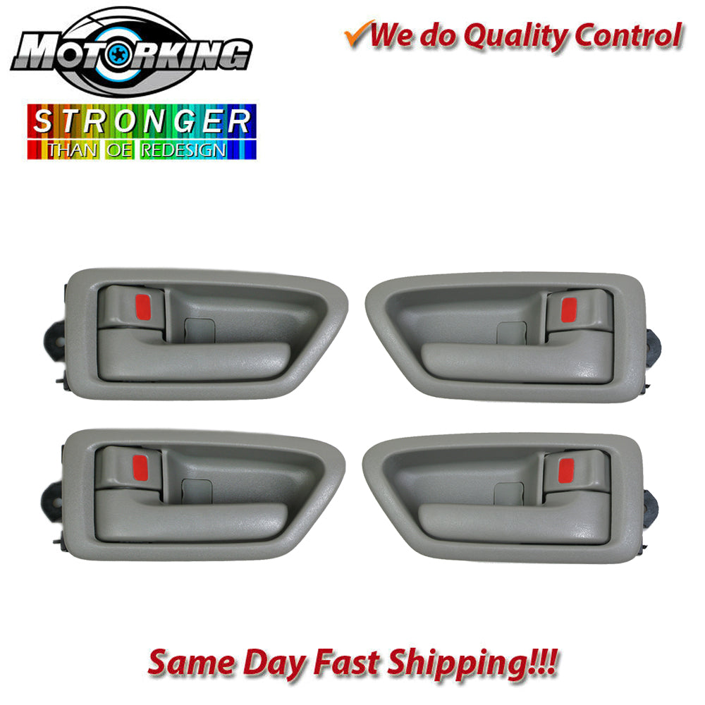 Interior Door Handle Set 4PCS. 1997-2001 for Toyota Camry, Sage B552 B553