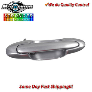 Exterior Door Handle Rear Left 00-06 for Mazda MPV 29Y Titanium Grey B3836