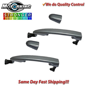 Exterior Door Handle Rear L & R 2PCS. 04-10 for Toyota Sienna 8R5 Blue Mirage