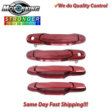 Load image into Gallery viewer, Exterior Door Handle Set 4PCS 1998-2003 for Toyota Sienna 3K4 Sunfire Red Pearl