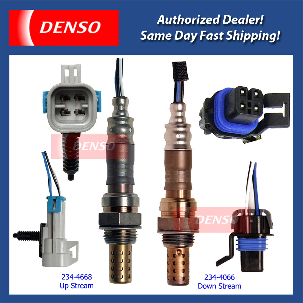 Denso Oxygen Sensor Set 2PCS 2007-2010 HHR Cobalt G5 Ion-2 Ion-3 2.2L 2.4L