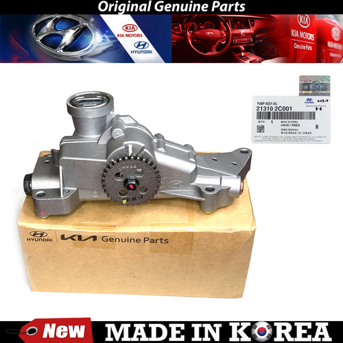 Genuine Engine Oil Pump 09-14 for Hyundai Genesis Coupe 2.0L Turbo 213102C001