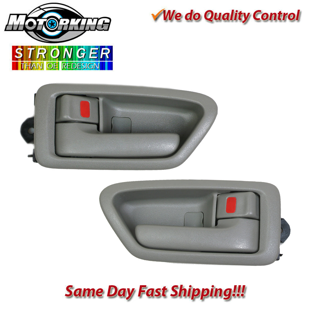 Interior Door Handle Front or Rear L & R 2PCS. 1997-2001 for Toyota Camry, Sage