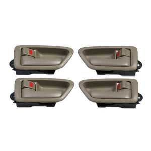 Interior Door Handle Set 4PCS. 1997-2001 for Toyota Camry, Tan B548 B549