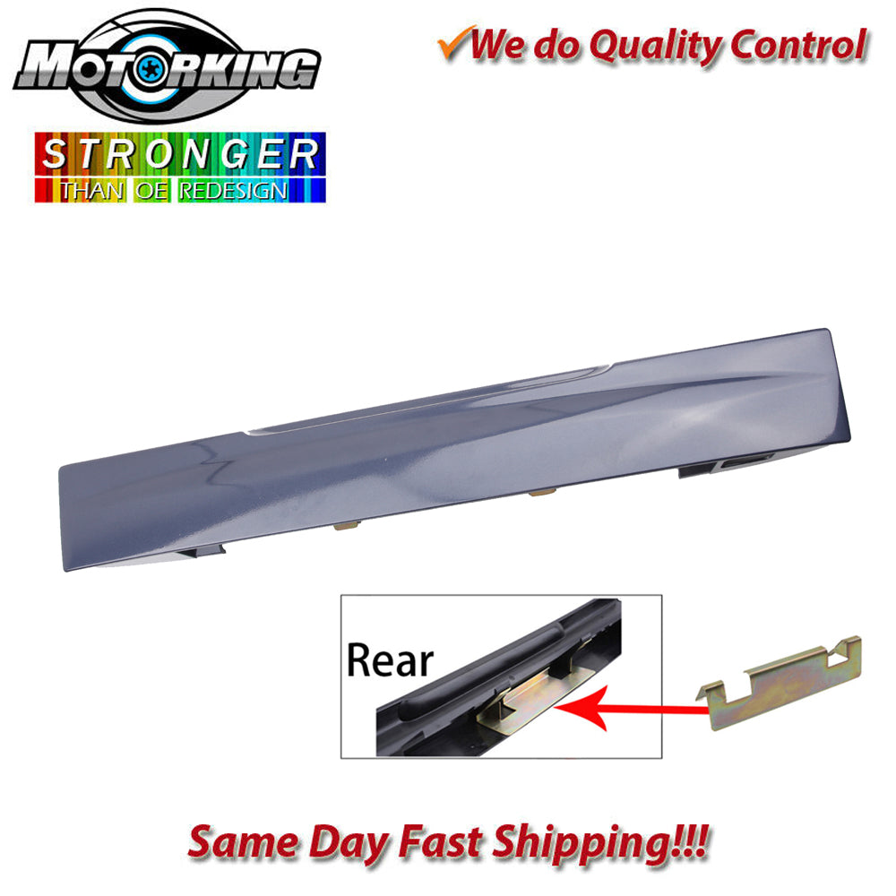 Tailgate License Plate Shield Handle 02-05 for Ford Explorer LD Medium Wedgewood