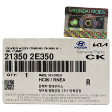 Load image into Gallery viewer, Genuine Timing Chain Cover 14-16 for Hyundai Tucson Kia Soul 2.0L 213502E350