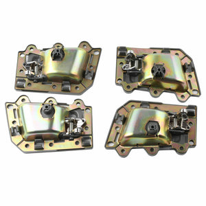 Interior Door Handle Set 4PCS. 2005-2011 for Jeep Grand Cherokee Beige & Chrome