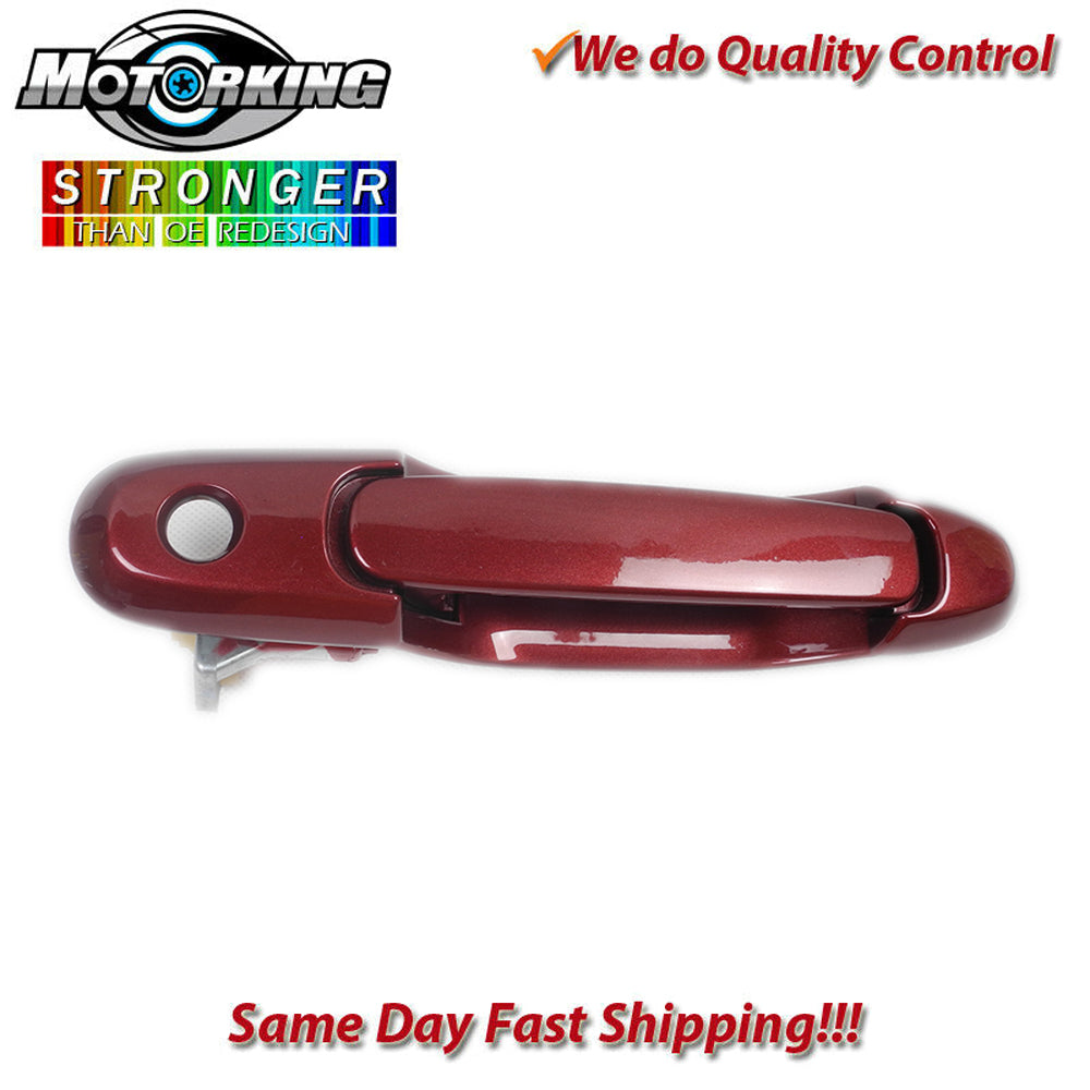Exterior Door Handle Front Right 98-03 for Toyota Sienna 3K4 Sunfire Red B4044