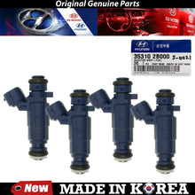 Load image into Gallery viewer, Genuine Fuel Injector 4PCS 2010-2011 for Kia Soul 1.6L 35310-2B000