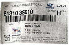 Load image into Gallery viewer, Genuine Front Left Door Lock Actuator 2011-2014 for Hyundai Sonata 813103S010